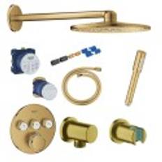 Grohe Grotherm smartcontrol, hovedbruser m/2 funktioner i børstet cool sunrise