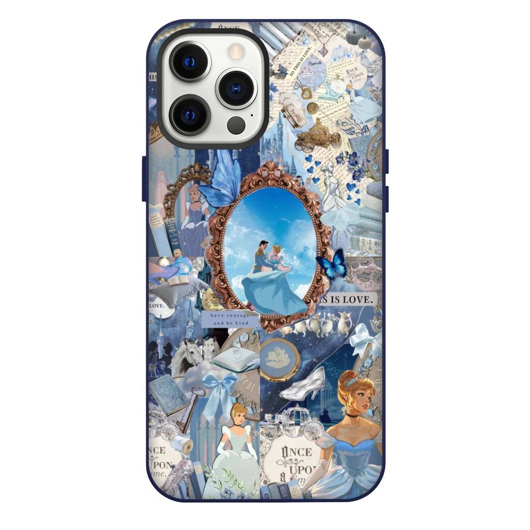 Cinderella Phone Case For iPhone Samsung Galaxy Pixel OnePlus Vivo Xiaomi Asus Sony Motorola Nokia - Cinderella Frame Scrap Poster Collage.