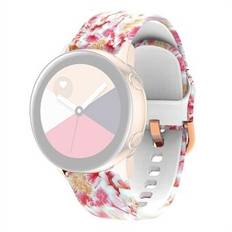 Universal 22 mm mönstrad silikon klockarmband för Huawei Watch 3/3 Pro / Samsung Amazfit Watch Etc