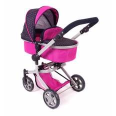 Bayer chic -  Dockvagn Kombi Mika Pink/blue