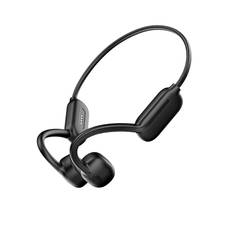 Trådlösa BT5.3 Bone Conduction-hörlurar 32GB hörlurar för musikuppspelning Utomhussportheadset IPX8 svart