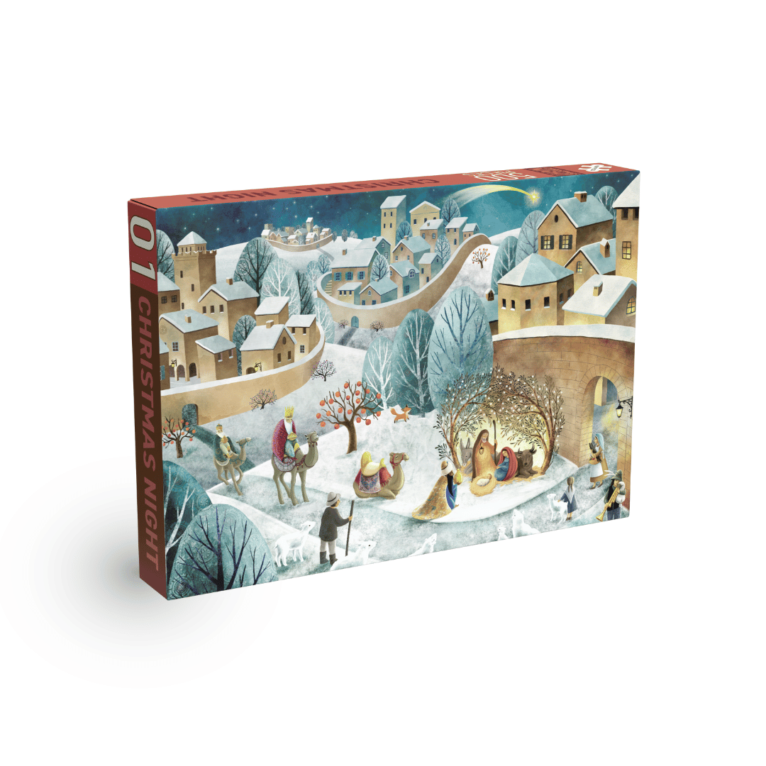 Christmas Night 500 piece Christmas puzzle from Penny Puzzle