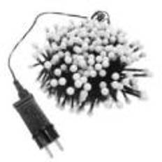 Firework LED lys pink/hvid