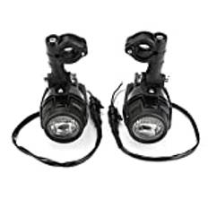 OGAUY Motorcykel strålkastare För BMW R1200GS LC/ADV F800GS F750GS F650GS R1150GS Främre strålkastare Extraljus Dimljus Montering Motorcykel Hög ljusstyrka