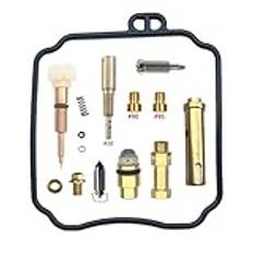 Motorcykelförgasare Carb Reparationssatser För Y&amaha V-STAR DRAGSTAR XVS650 Float Membran Aircut Throttle Screw Set Delar Förgasare Reparationssats Motorcykel(Färg 1)