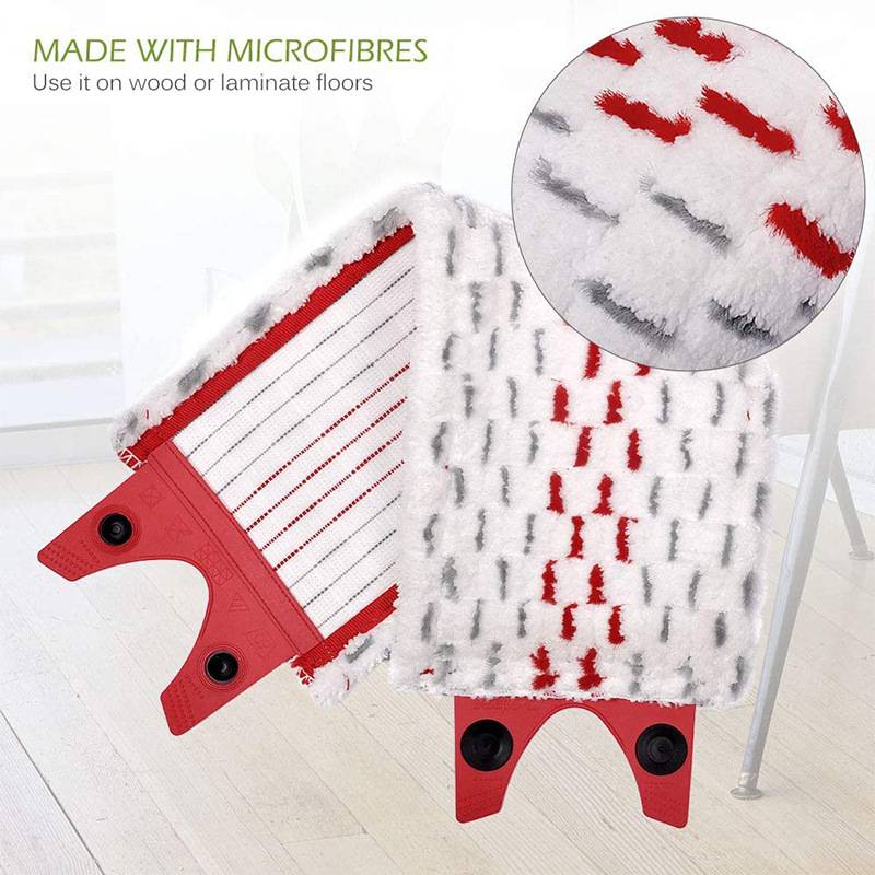 1PC Microfibre Cloth for Home Mop Quick Drying Reusable Cleaning Pads Compatible with Vileda UltraMax Spray Mop Head Replacement