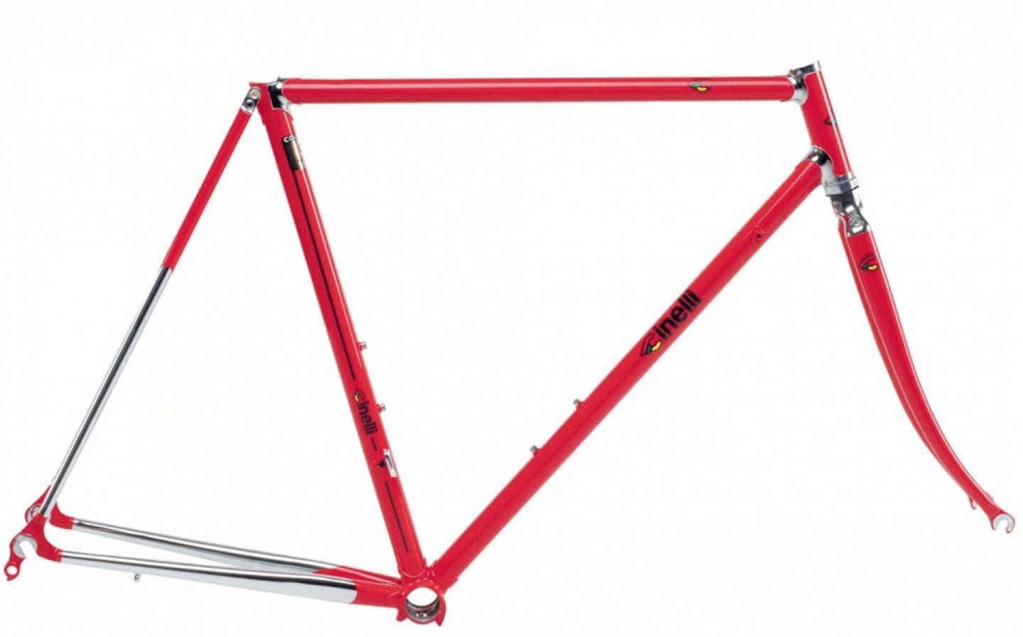 Cinelli Supercorsa Frameset 2024 - 089 / 56 / Rosso Ferrari (56)