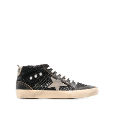 Golden Goose Mid Star Glitter Sneakers (Size: 36)