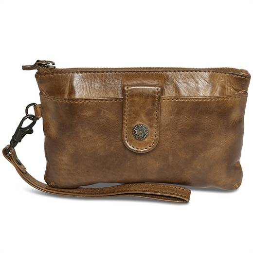 Pia Ries - Washed Clutch 077 - Earth.