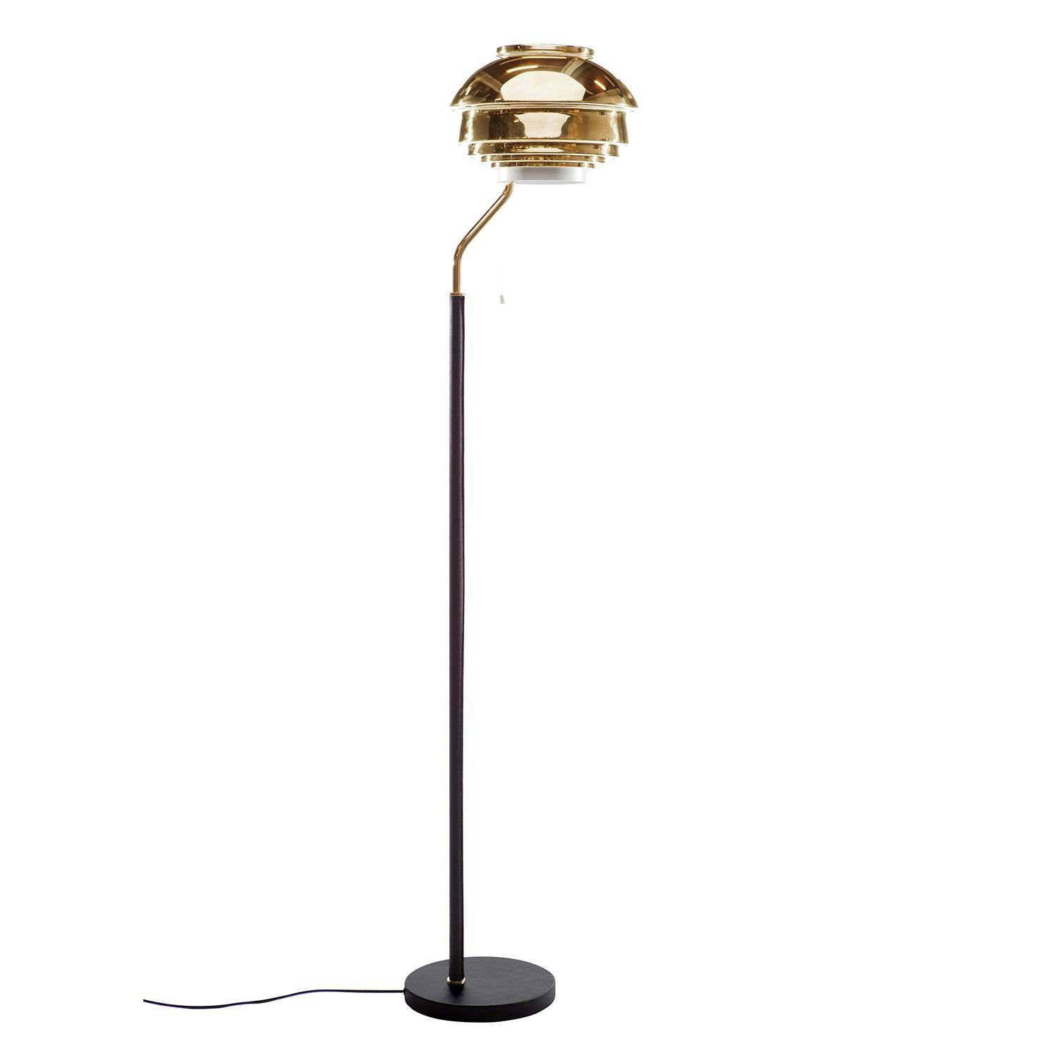 Artek - A808 Golvlampa - Polerad Mässing