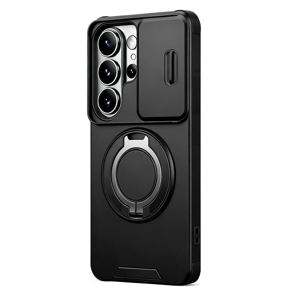 TEMU Phone Case - Heavy Anti-fall Protect Hard Case With Stand For Galaxy S26 Ultra S25 Ultra S25 Fe S24 Ultra