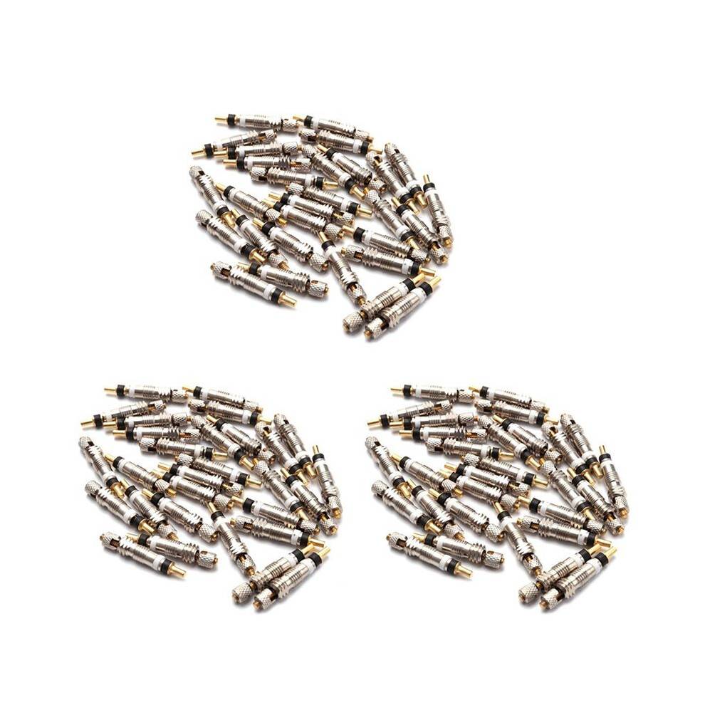 90 Pcs Presta Valve Core Bike Replacement Tubeless Core for Tubeless Road MTB Bike,Bicycle Accessories