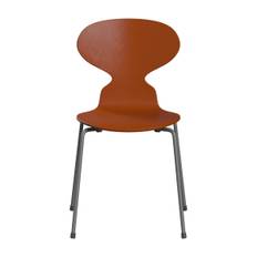 Fritz Hansen | 3101 Myran 4 ben Färgad Askfanér Stativ Silver Grey