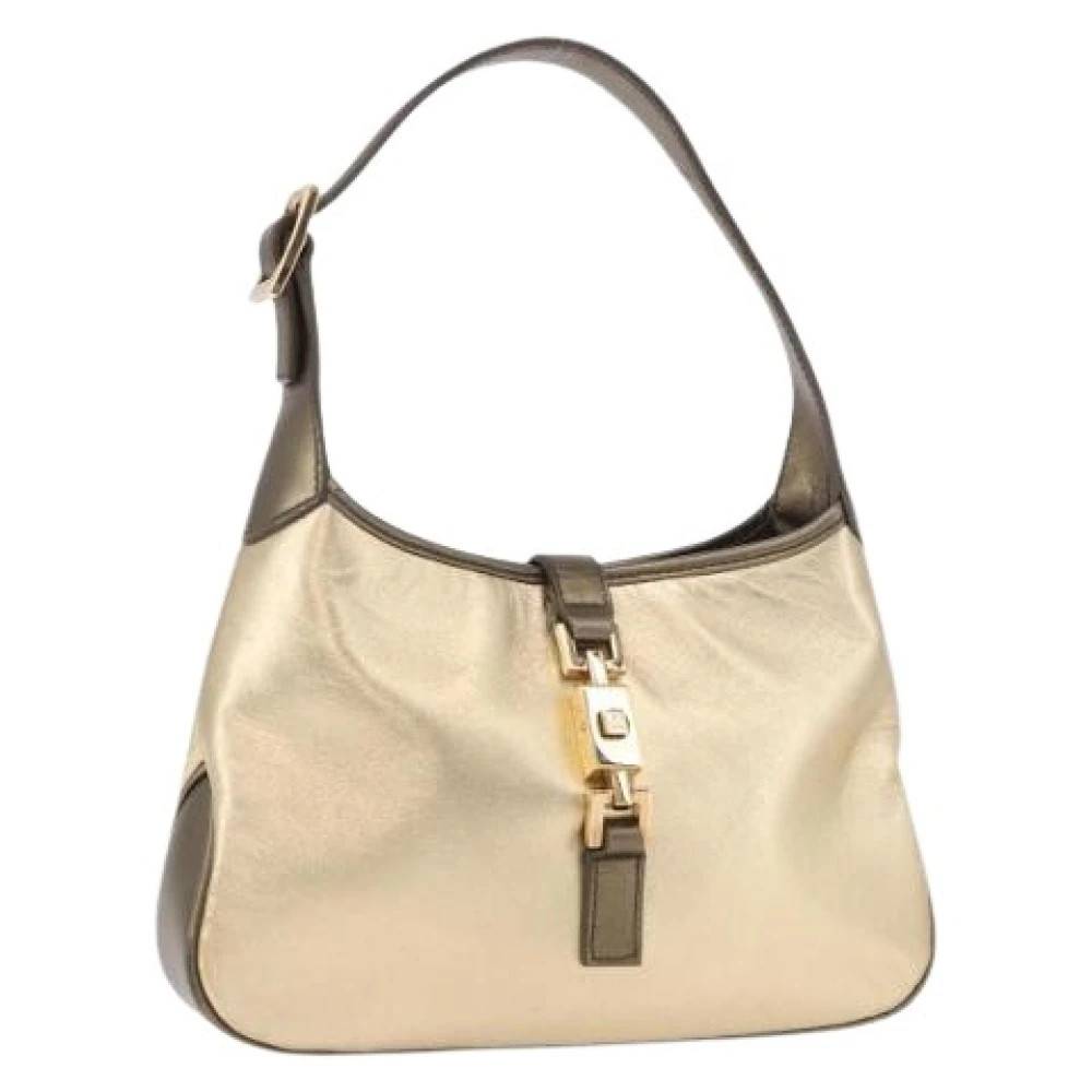 Gucci Vintage Pre-owned Vintage Håndtaske - Vintage - Dame - Beige - ONE SIZE - Uld