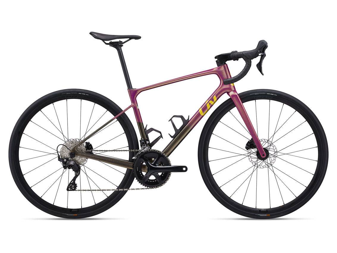 Liv Avail Advanced 2 2024 - Shimano 105 12sp - Giant P-R2 - 032 / m / mulberry glitter