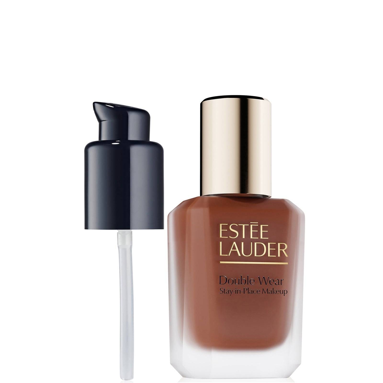 Estée Lauder Double Wear Longwear Matte Foundation SPF 10 & Pump Bundle (Various Shades) - 7C1 Rich Mahogany