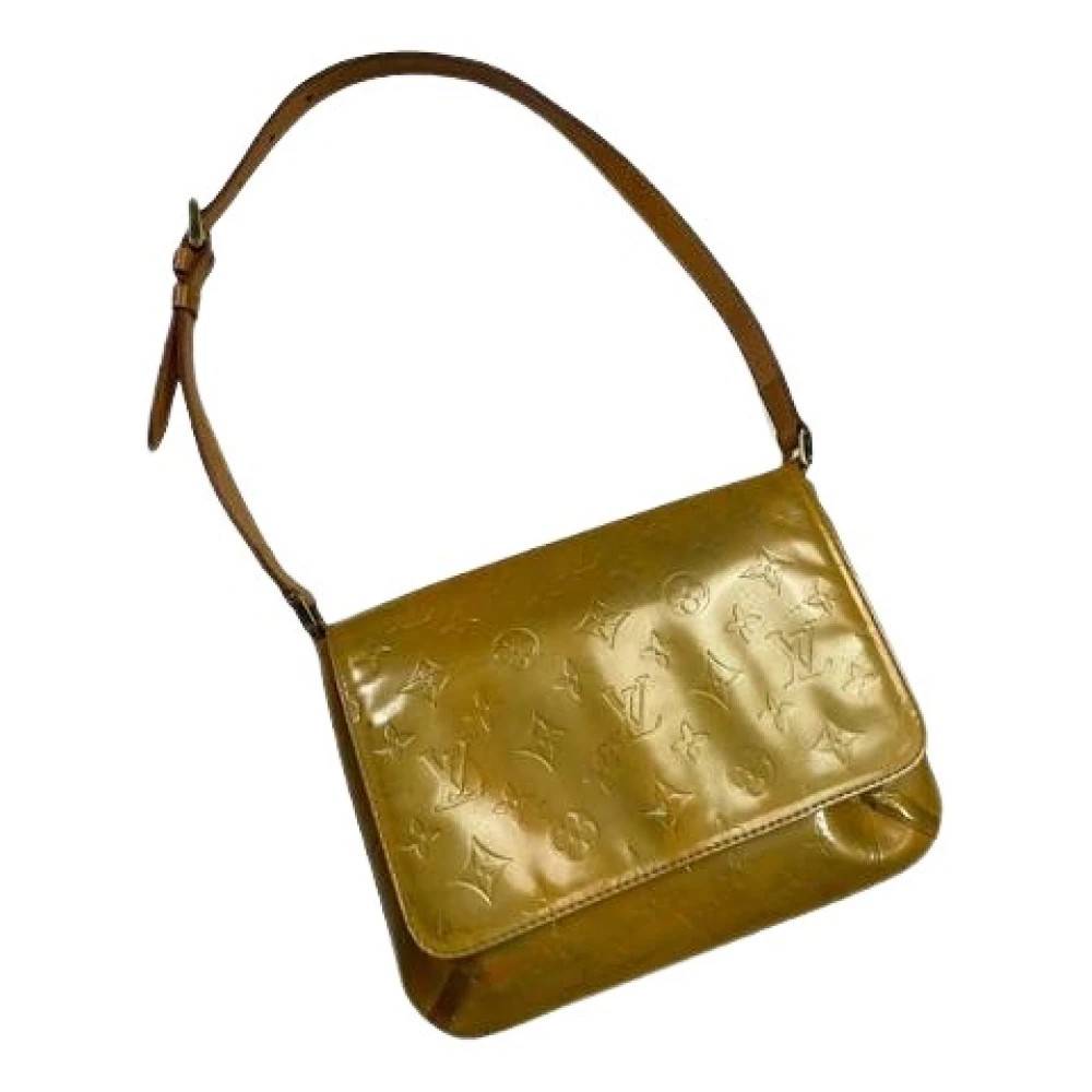 Louis Vuitton Vintage Pre-owned Baggy Skuldertaske - Vintage - Dame - Gul - ONE SIZE - Uld