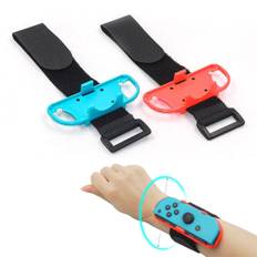 Justerbart håndledsbånd til Nintendo Switch, 2-pak