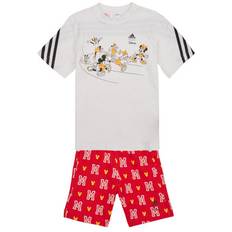 adidas  Pyjamas / Natskjorte LK DY MM T SET  - Hvid - 9 / 10 år