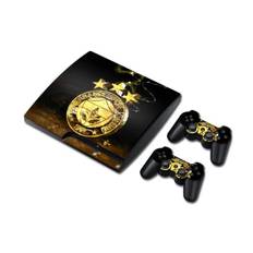 PS3 Slim skin til konsol og to controllere. Fenerbahce.
