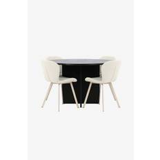 Venture Home - Spisebord Strada med Lilja-stol - Beige