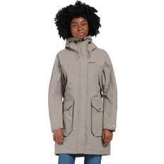 Didriksons Women's Thelma Parka 10 Ash Brown, 42