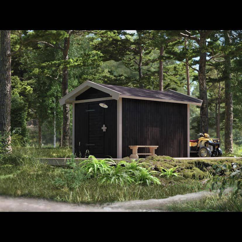 Förråd Trähuset Peter 10 kvm