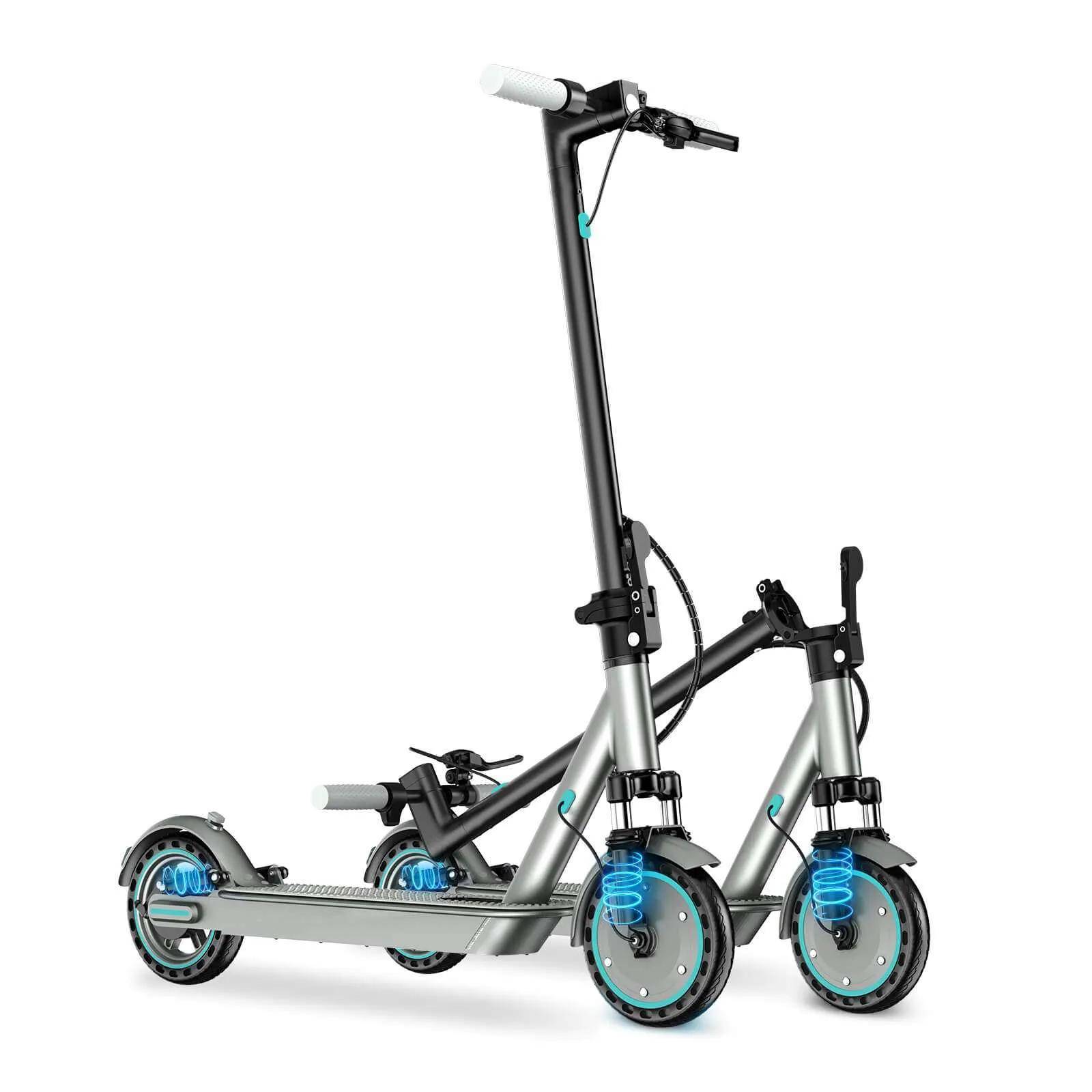 OOK-TEK D8 Pro Urban Electric Scooter, Dual Suspension,36V 10.5AH Battery