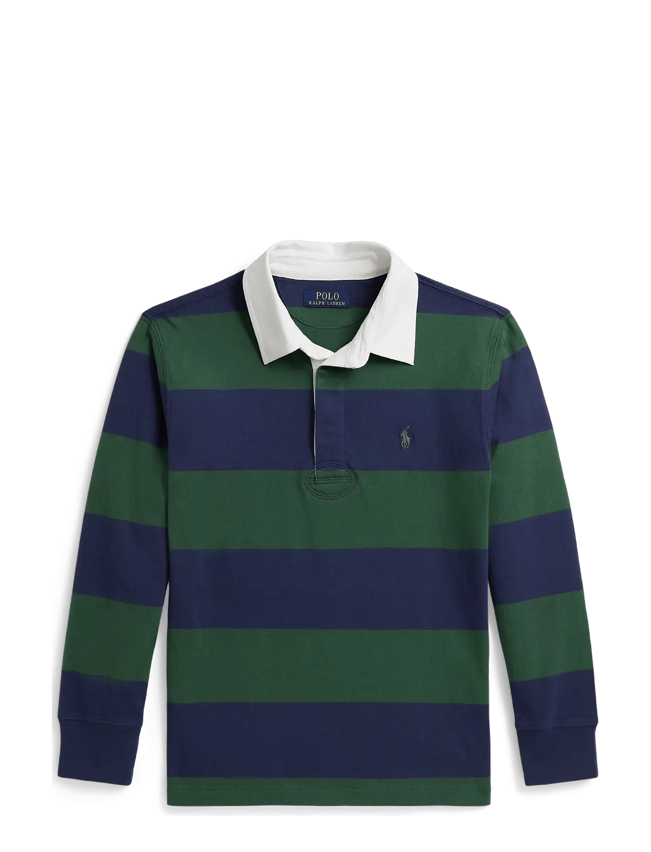 Ralph Lauren Kids The Iconic Rugby Shirt - Green - S