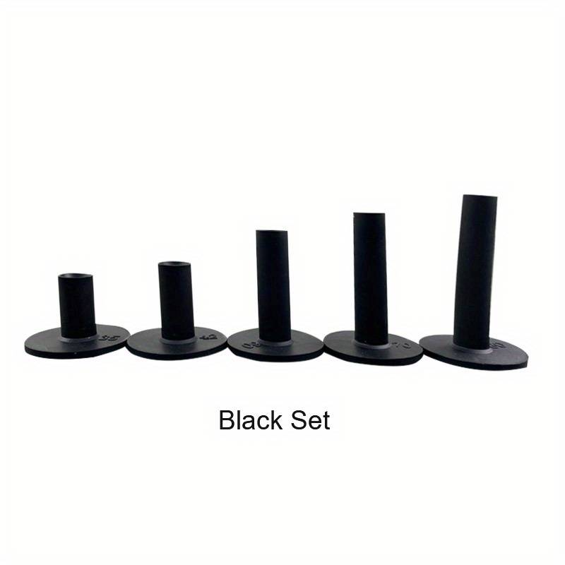 5pcs Golf Practice Tees Rubber Tee Set, Indoor And Outdoor, For And Practice Mat