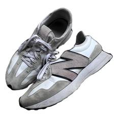 New Balance 327 leather trainers