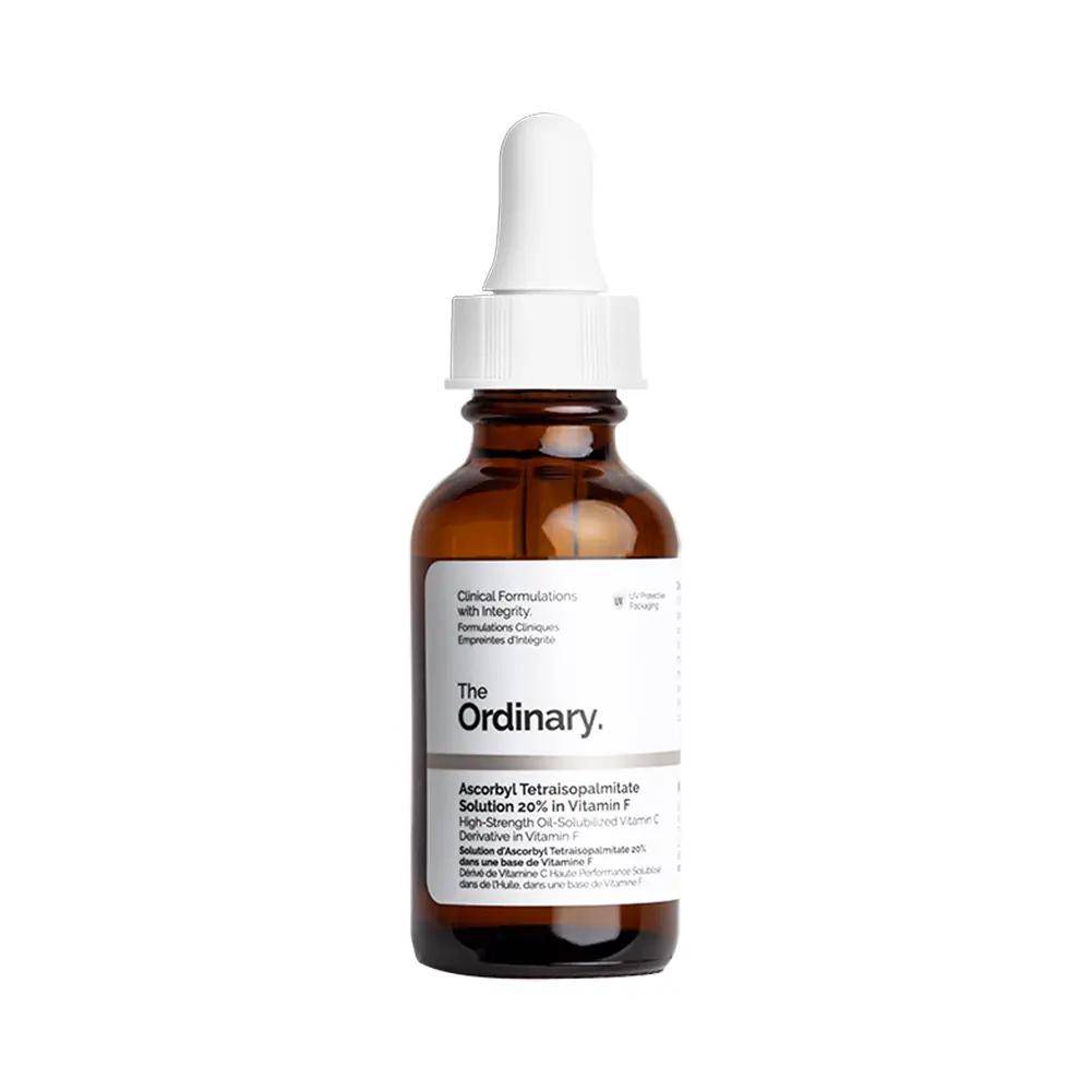 The Ordinary Ascorbyl Tetraisopalmitate Solution 20% i Vitamin F Uppljusande & Närande Ansiktsolja Serum 30ml white