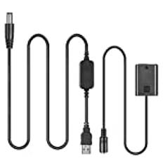 NP-FW50 Dummy batteri + 5V-8.4V USB-kabel AC-PW20 för Sony NEX3 NEX 5 7 SLT-A33 A55 SLT-A35 a7/7R a7II a6000 a3000