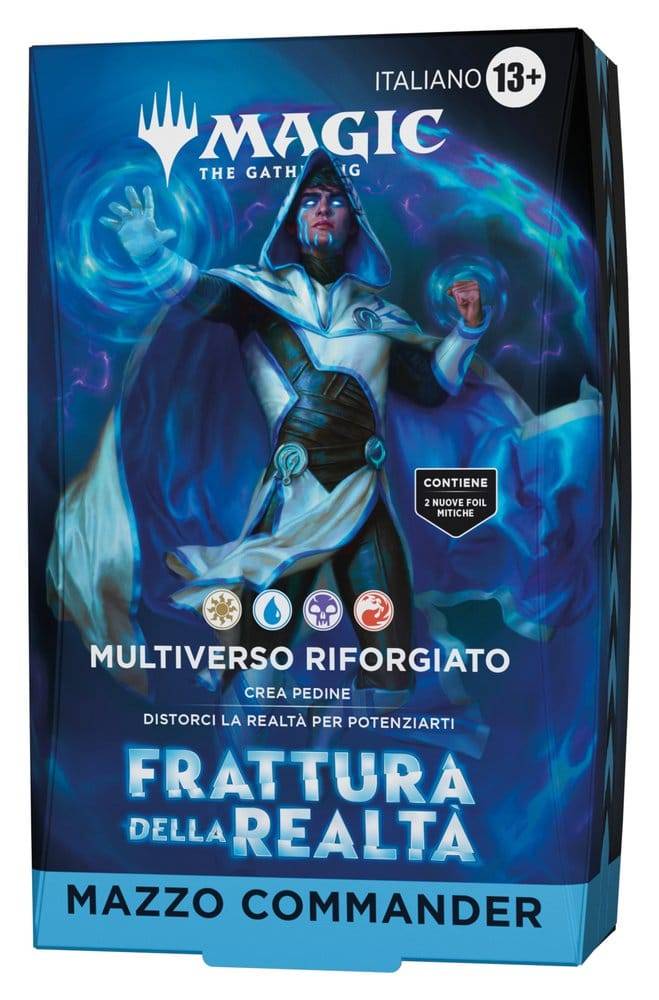Magic the Gathering Frattura della Realtà Commander Deck Multiverse Reforged Assortment (4) italian