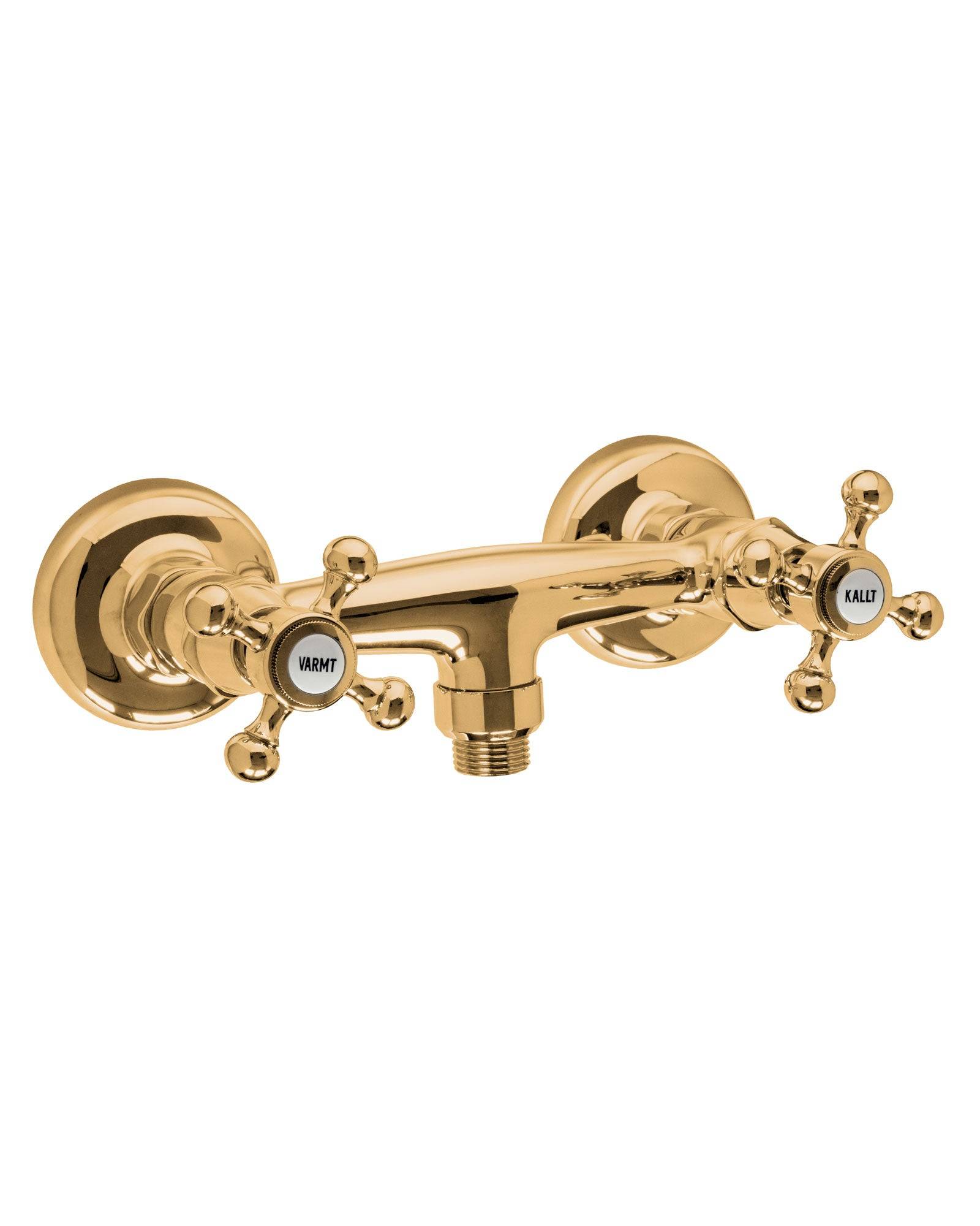 Duschblandare - Kensington gammaldags, guld