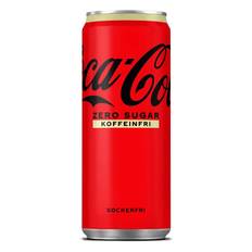 Läsk, Coca-cola zero koffeinfri 33 cl