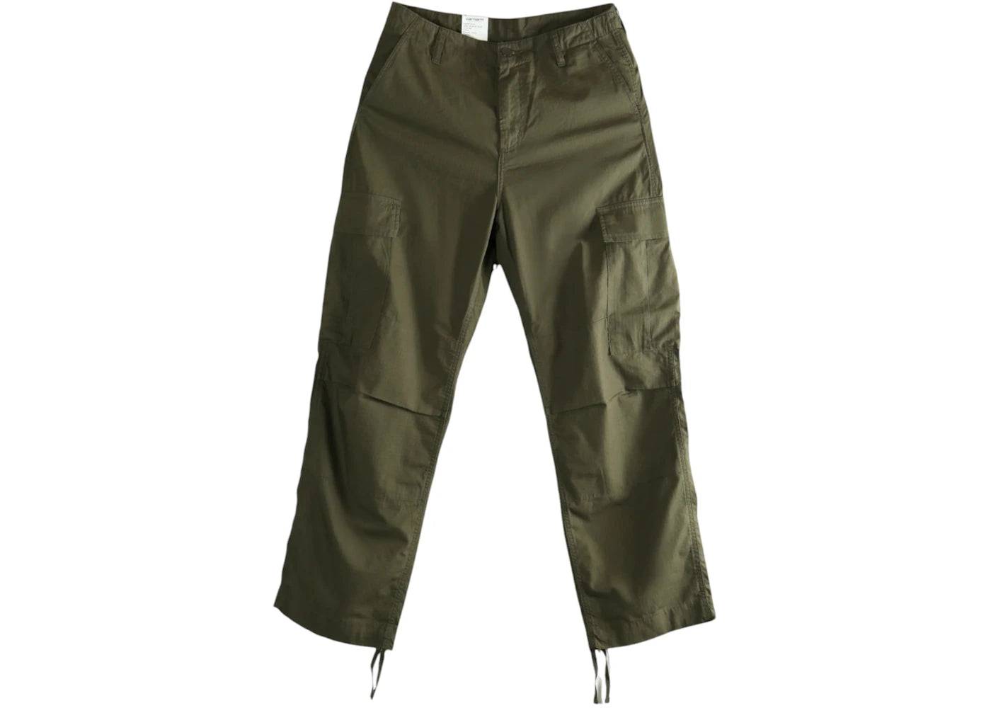 Carhartt WIP Regular Cargo Pant Rinsed Cypress - 29X30 (29X30)