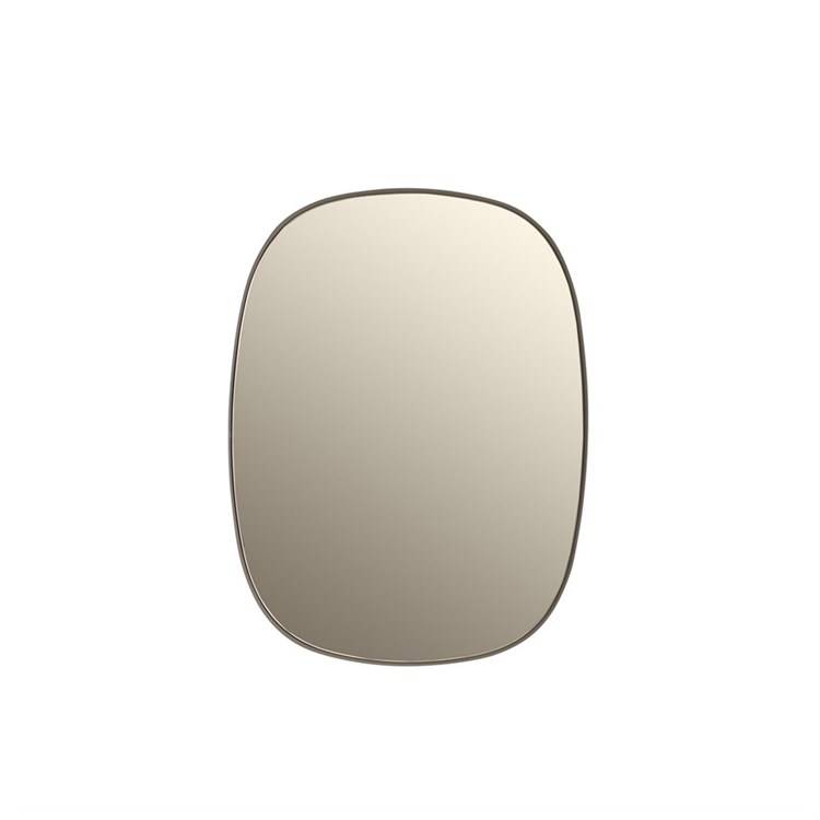 Muuto Framed Spejl Taupe/Taupe  Small