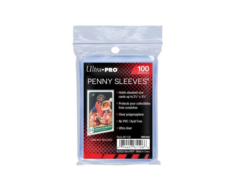 Ultra Pro Card Penny Sleeves/kortlommer - 100 stk
