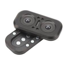 Rustfrit stål hånd push fidget slider poker push kort fidget slider stresslindrende legetøj magnetisk shuffle fidget slider