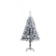 7 fot snöflockad julgran, julgran av hög kvalitet, gångjärnsförsedd konstgjord festlig julgran, önskar dig en god jul, lämplig för hem, kontor, festde - Multifärgad (Multi-size)