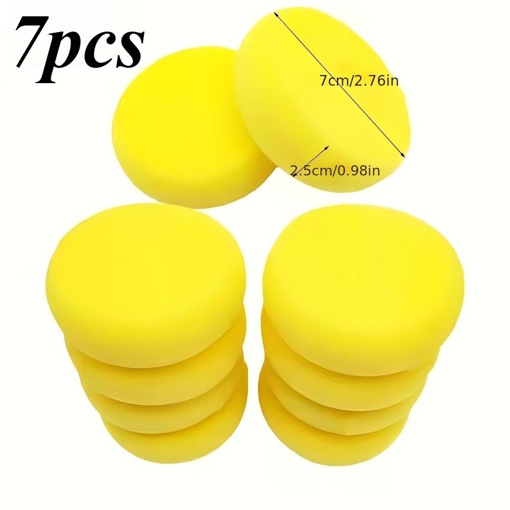 7pcs Ceramic Painting Foam Sponge, , Suitable For Ceramic Diy Painting, Strong Water Absorption, Very Suitable For Painting And Cleaning Ceramic Plastic