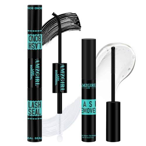 Lash Bond and Seal and Remover Kit kluster ögonfransar självhäftande borttagare vattentät gör-det-själv ögonfransar förlängningar lim stark hålla 48–96 timmar olja ögonfransborttagare snabb