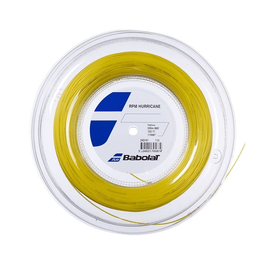 Babolat RPM Hurricane 200m, 1.20 - Gul (1.20)