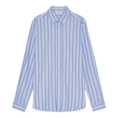 Libertine Babylon 3564 Oxford Blue Stripe Skjorte - S