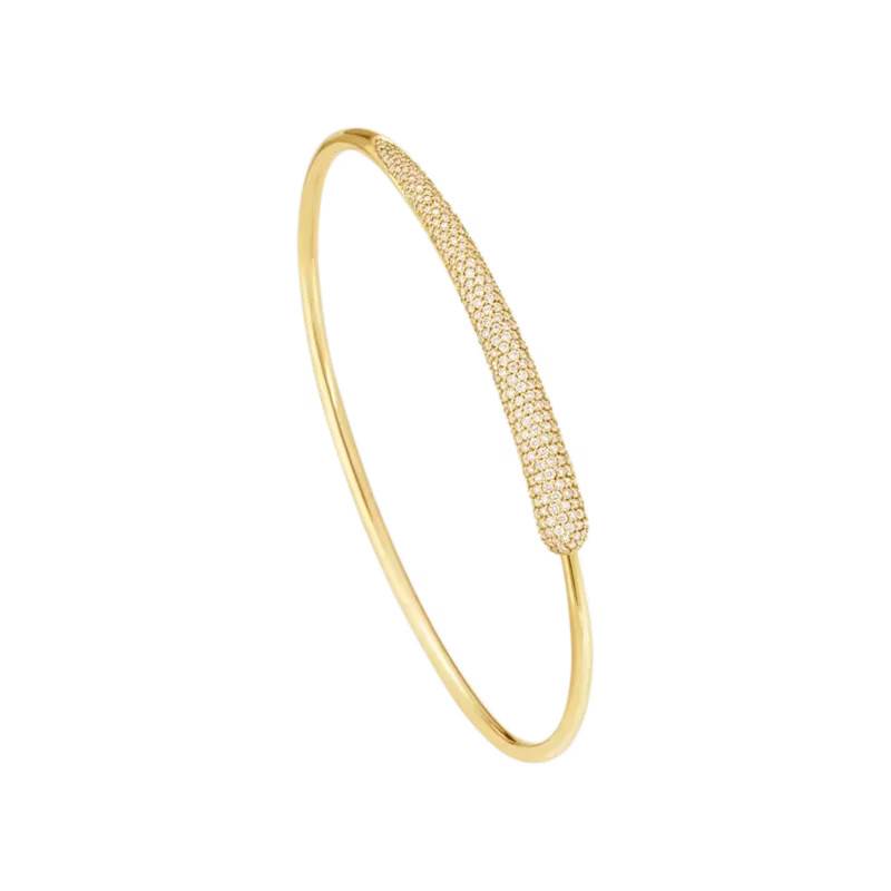 Georg Jensen - Mercy Armring Pavé & Guld