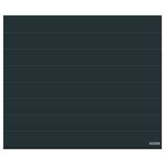 Hörmann RenoMatic, Ledhejseport m/planar-overflade, 2500x2000 mm, sort