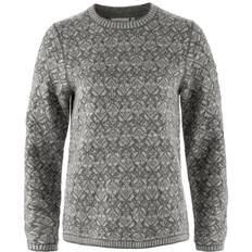 Fjällräven - Snow Round Neck Sweater W Grå dame S Ribejagtogfikseri.dk