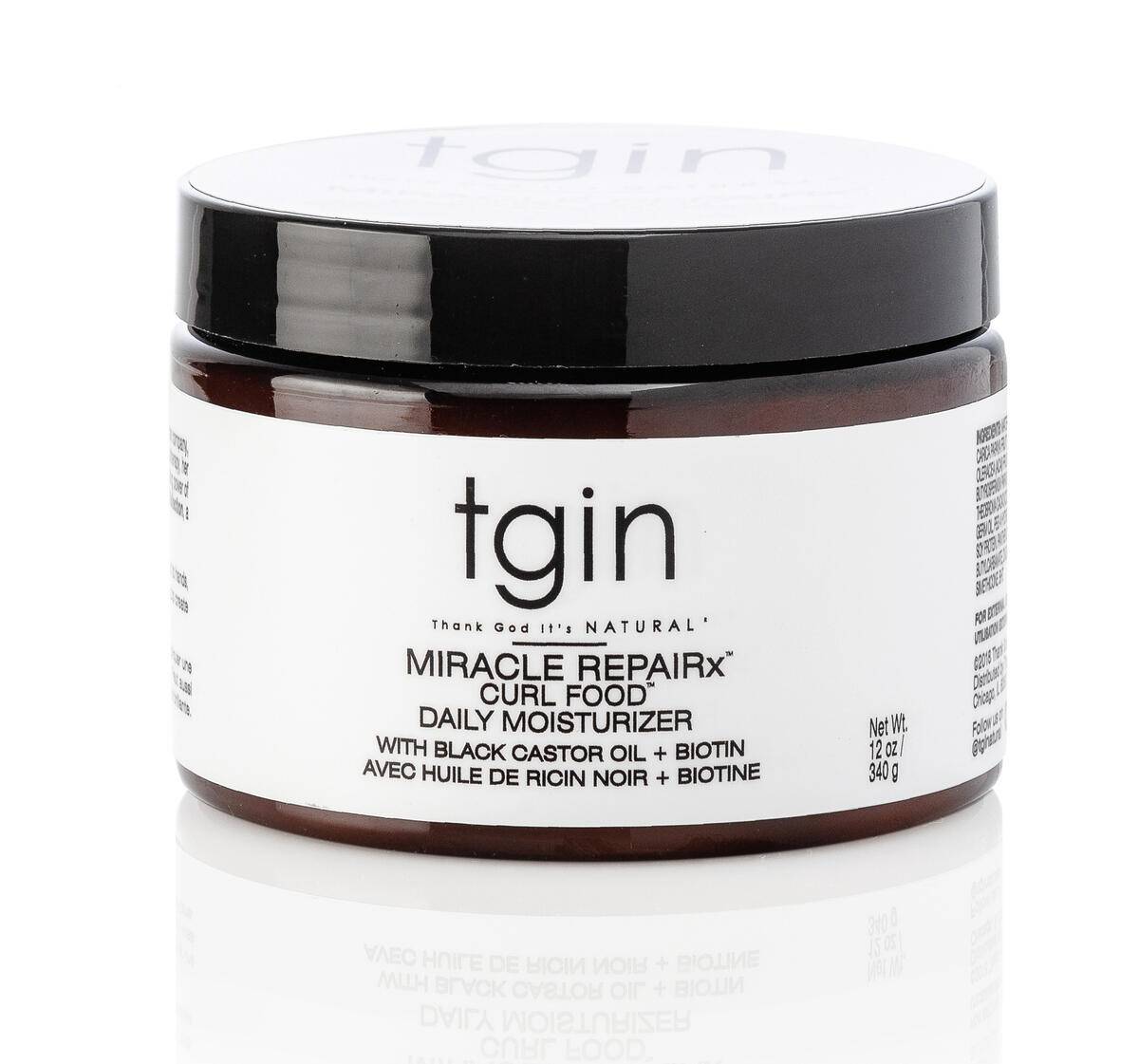 TGIN-Black Honey & Coconut Miracle Repairx Protective Curl Food 340 g