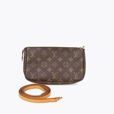 LOUIS VUITTON Monogram Pochette Accessoires - Brown